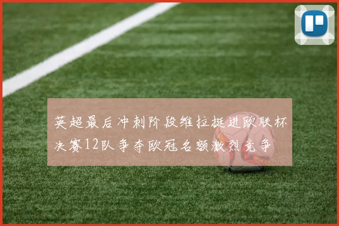 英超最后冲刺阶段维拉挺进欧联杯决赛12队争夺欧冠名额激烈竞争